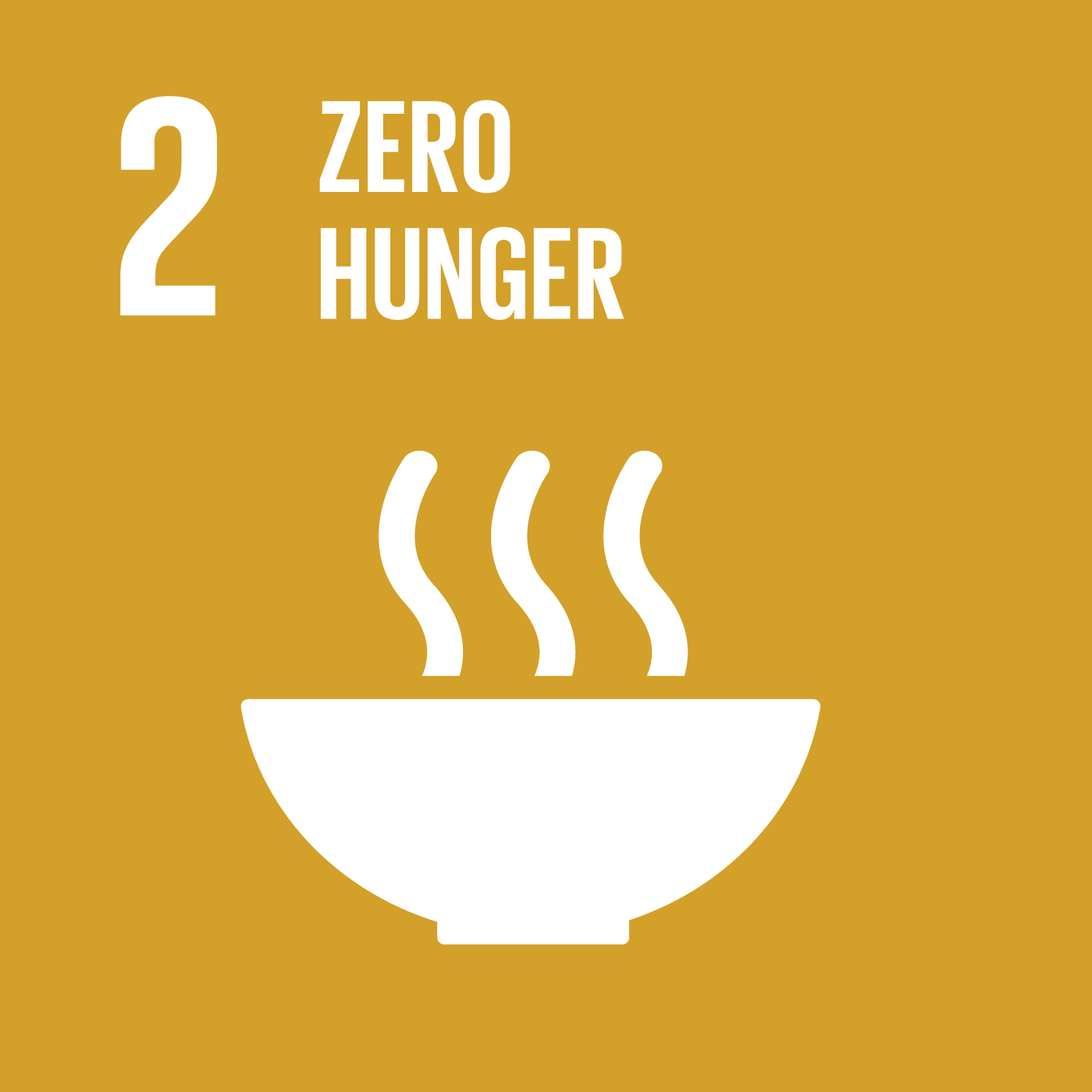 Den Hunger beenden, Ernährungssicherheit und eine bessere Ernährung erreichen und eine nachhaltige Landwirtschaft fördern.